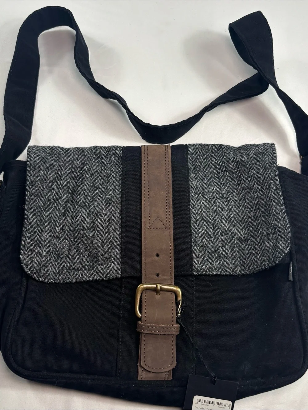NWT Walker Slater Harris Tweed Crossbody Satchel Bag
